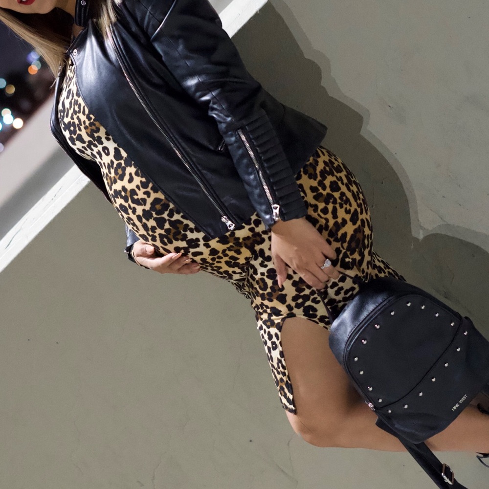 Leopard dress